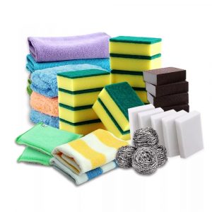 Бумажные полотенца, салфетки, тряпки, губки, туалетная бумага